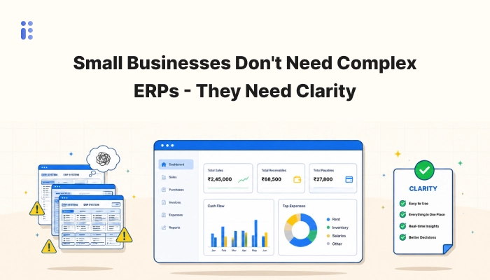Small Businesses Don't Need Complex ERPs - They Need Clarity