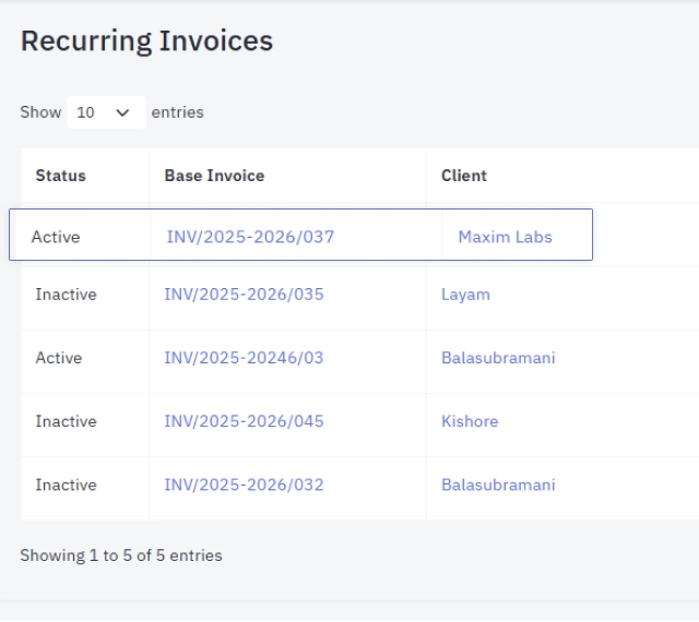 Better control over collections