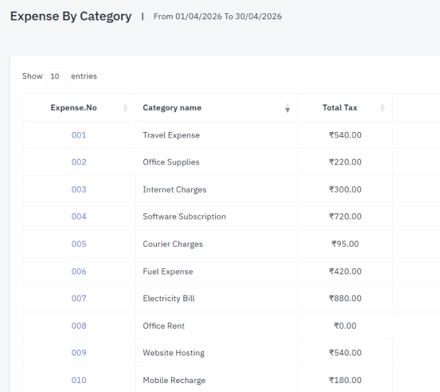Stay GST-ready with input tracking preview