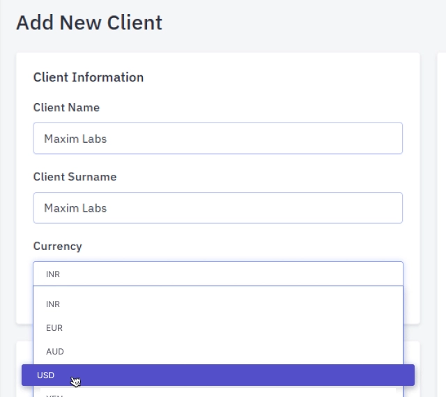 Invoice international clients more clearly