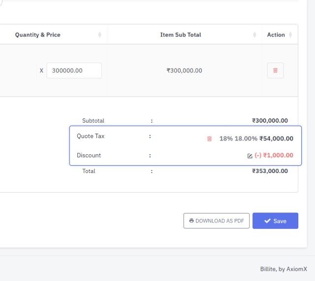 Show discounts without hiding value